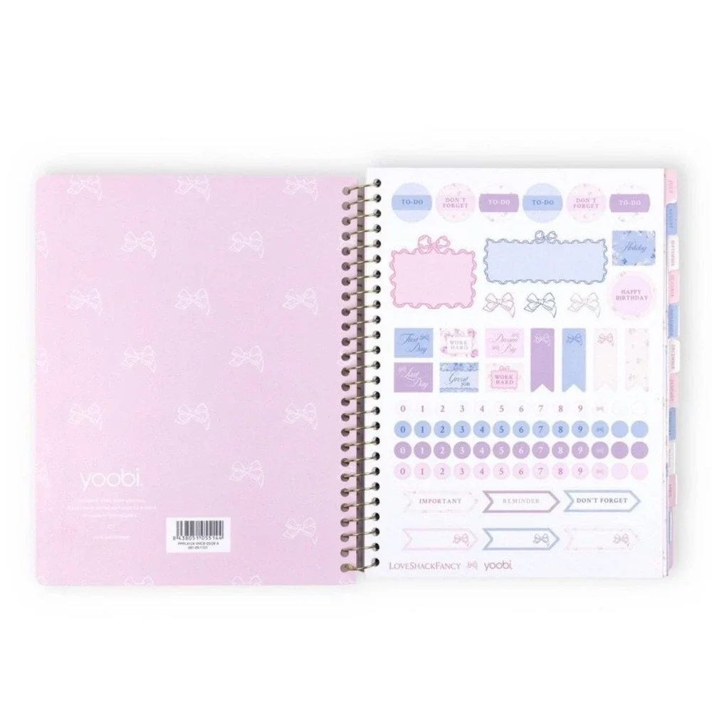 Love Shack Fancy Planner 2026 2027 Weekly Monthly Academic Organizer NEW SCHOOL